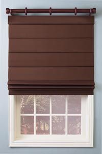 Roman Shade With Curtain Rod Home Pinterest Curtains Roman Shade With Curtain Rod Bathtub Storage Home Curtains Bathroom Windows Kitchen Family