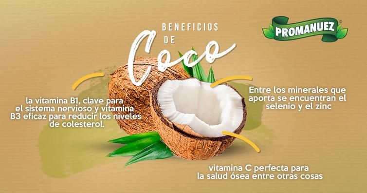 En Promanuez Te Platicamos Algunos De Los Beneficios Que El Coco Brinda A Tu Salud Ven Por él A Promanuez Http Www Promanuez Coco Salud Vitamina E