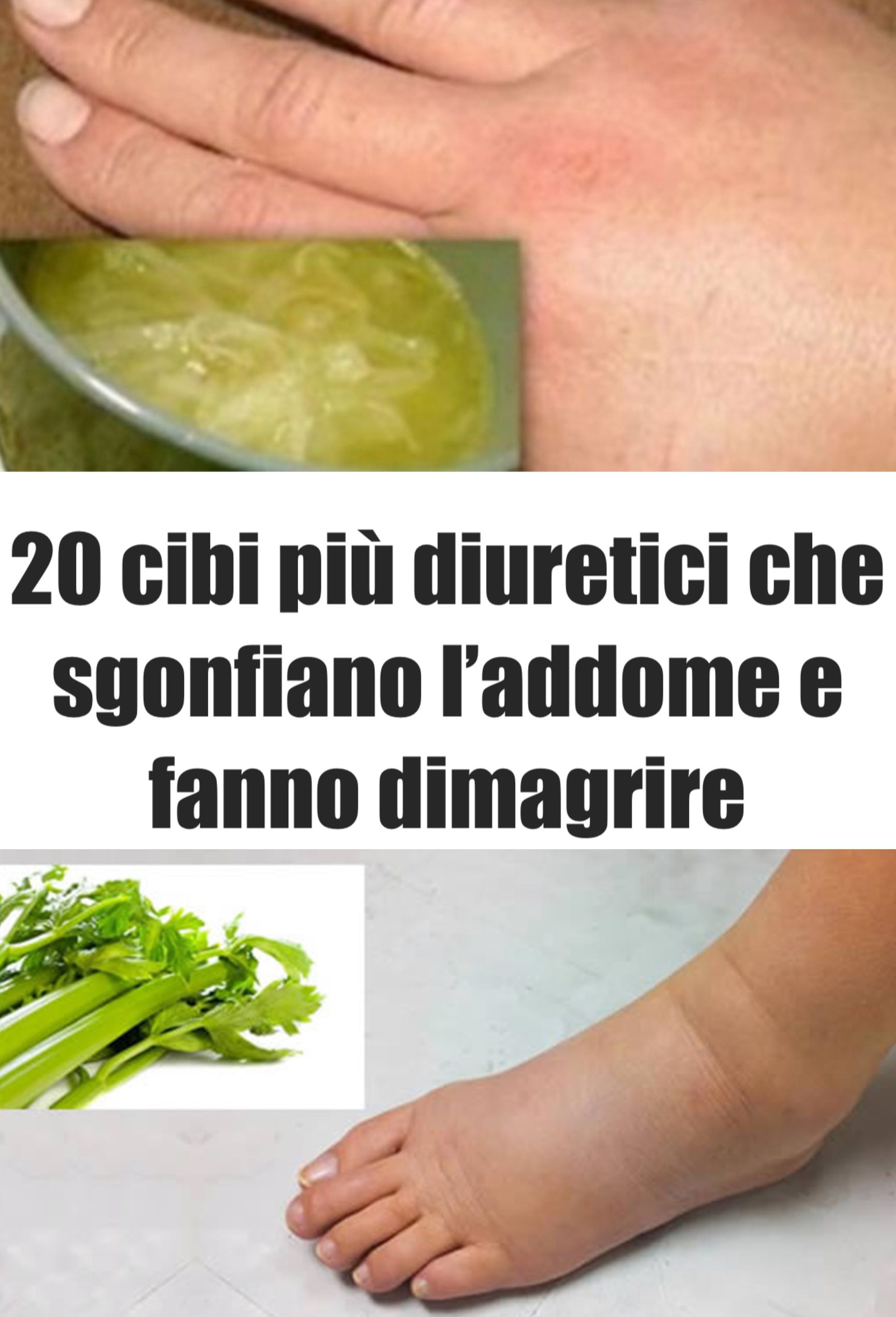 quali diuretici naturali per perdere peso