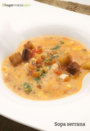 Receta De Sopa Serrana Karlos Arguiñano Receta Recetas De Sopa Recetas Para Cocinar Comida Casera