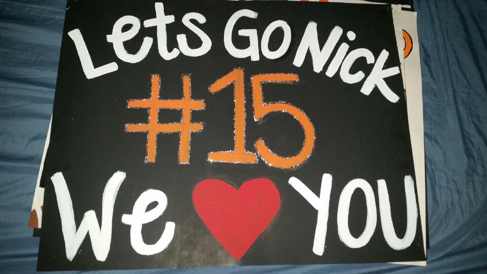 Basketball Or Football Poster Ideas Senior Night Basketball Or Football Poster Ideas Senior Night