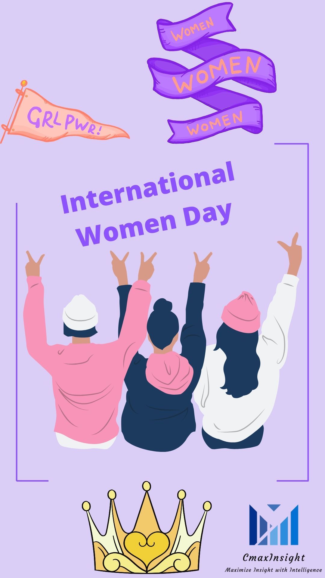 #Happy #InternationalWomen’sDay! W-#wonderful, O-#Outstanding, M-#Marvellous, A-#Amazing, N-#Nice! #CmaxInsight #internationalwomenday #happy #women #inspiration #womenleaders #womenempowerment #womenday #marketresearch #marketforecast #consulting Women Leaders, International Day, Happy Women, Market Research, Life Science, Ladies Day, Consulting, Women Empowerment, Health Care