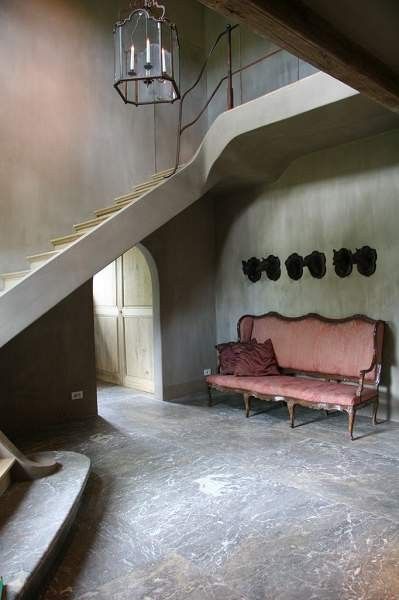 Ver la vida de color de rosa Interior Spaces, Interior Architecture, Interior And Exterior, House Interior, Wall Exterior, Interior Bohemio, Tadelakt, Interior Decorating, Interior Design