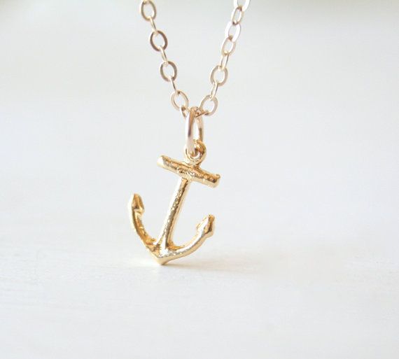 Beach Jewelry Nautical Jewelry Dainty Delicate Necklace 925 Sterling Silver Navy Necklace Beach Wedding Tiny Anchor Necklace