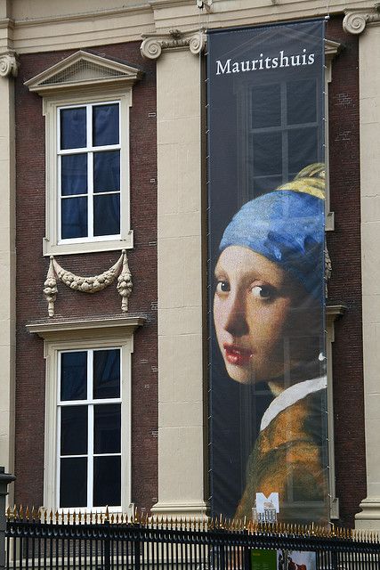 Van Meers Girl with a pearl earring at the Mauritshuis in Den Hague