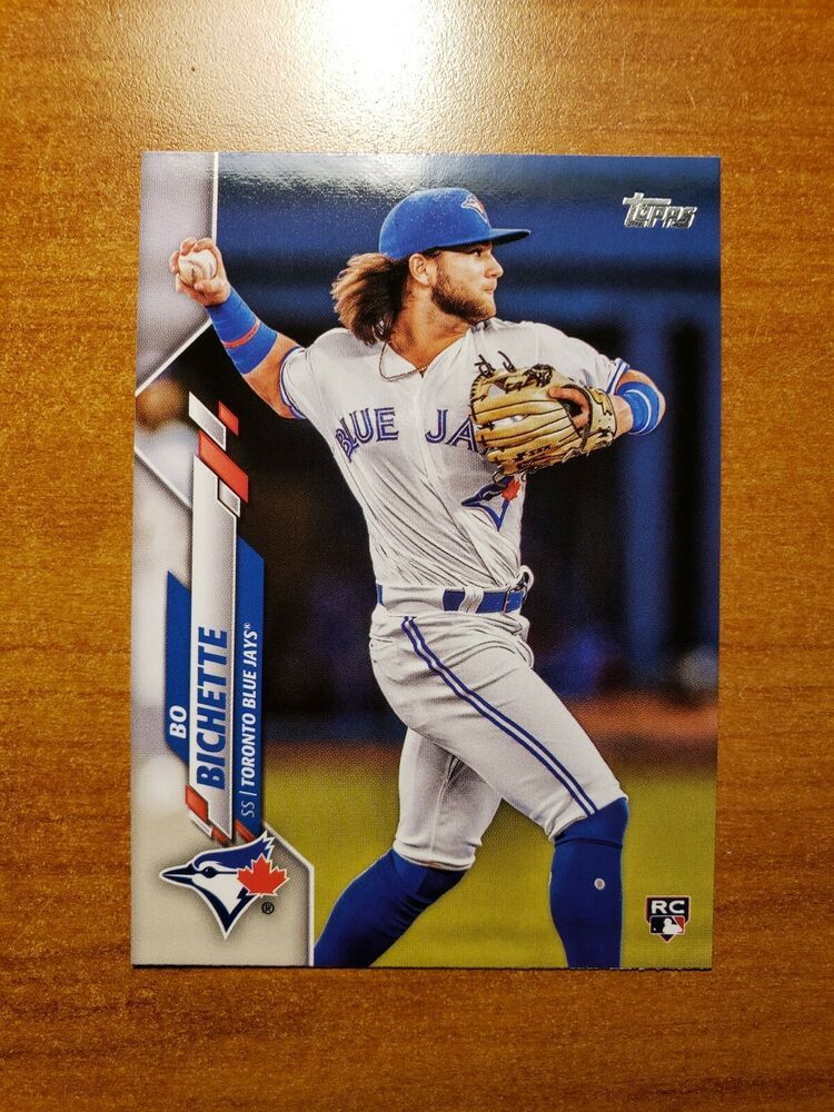 2020 Topps Bo Bichette Rookie Card Toronto Blue Jays