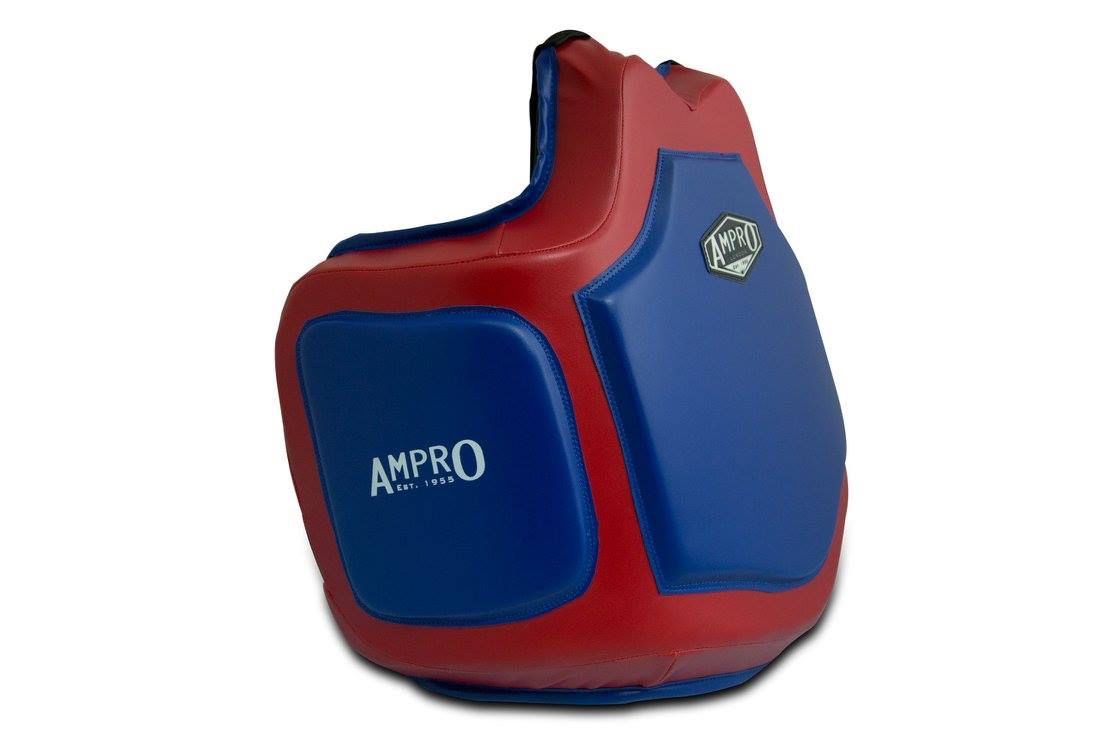 Ampro Pro Body Protector Blue//Red