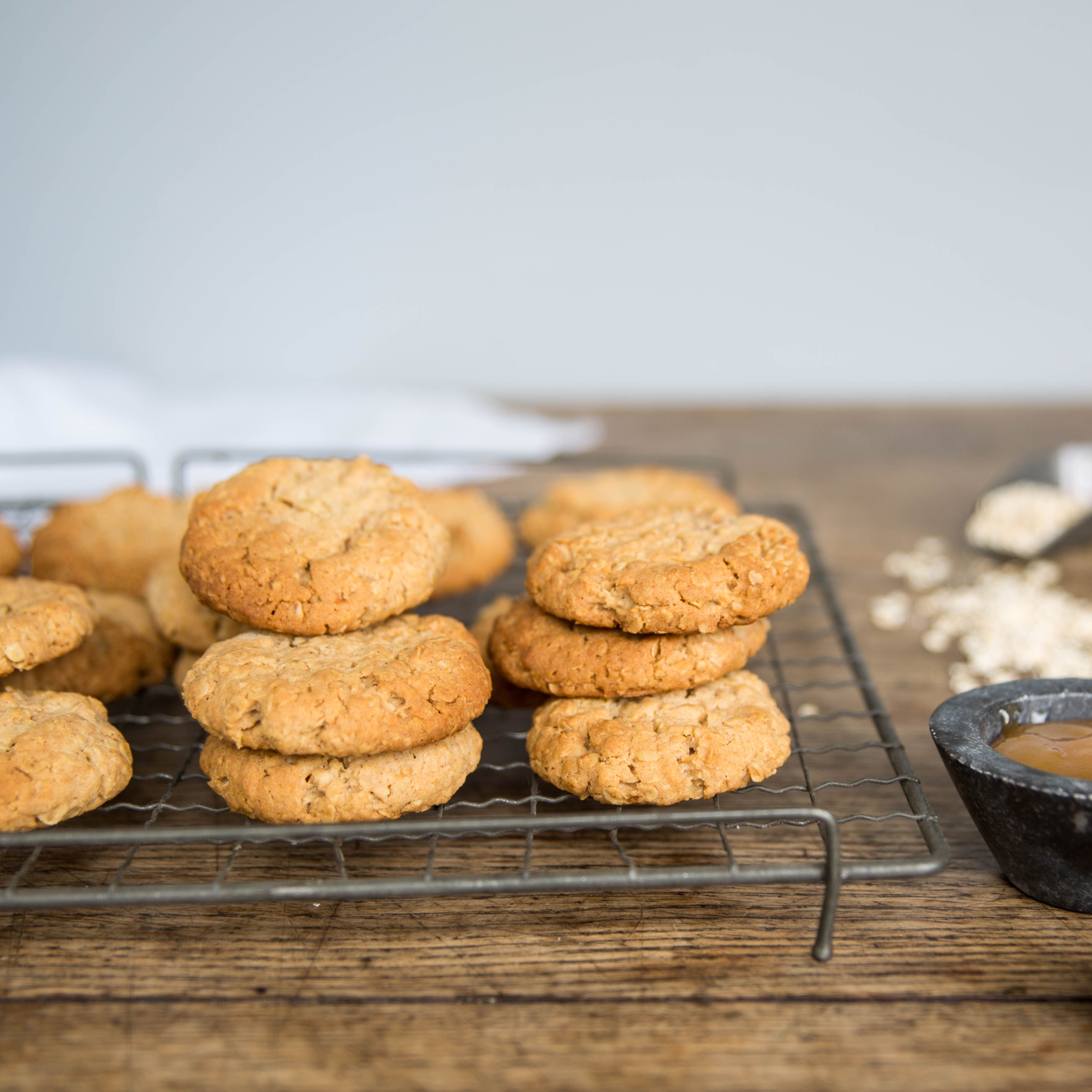 Honey Oat Biscuits rolled-oat-cookies-recipe-taste-of-home