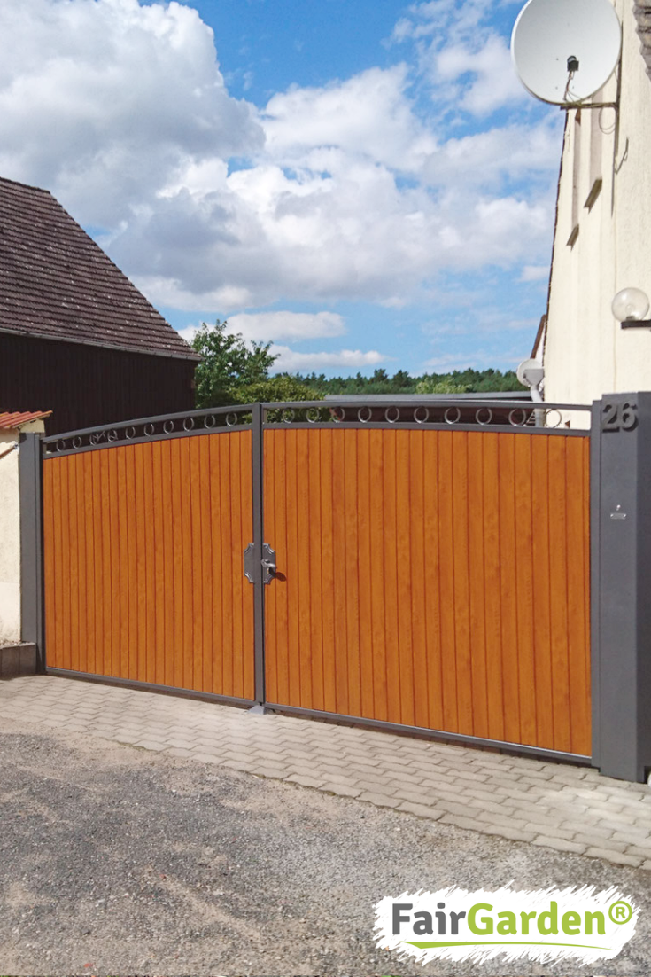 Gate filling panels made of high-quality window plastic for garden …