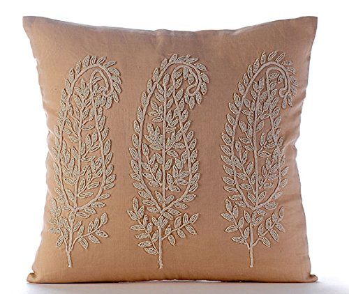 Floral Paisley Pink White Square Scandinavian embroidery cushion cover 18/'