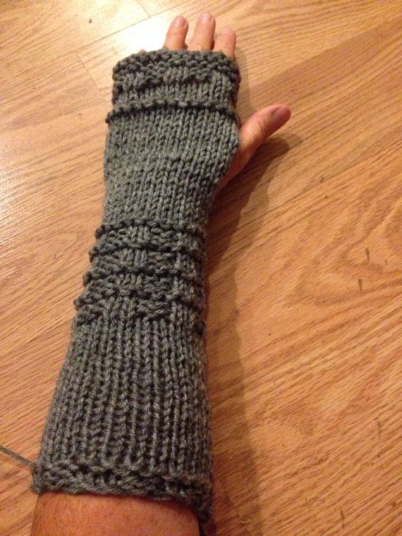 Fingerless Acrylic Soft Sweater Knit Gloves//Arm Warmers OS *4 Colors* Per Pair