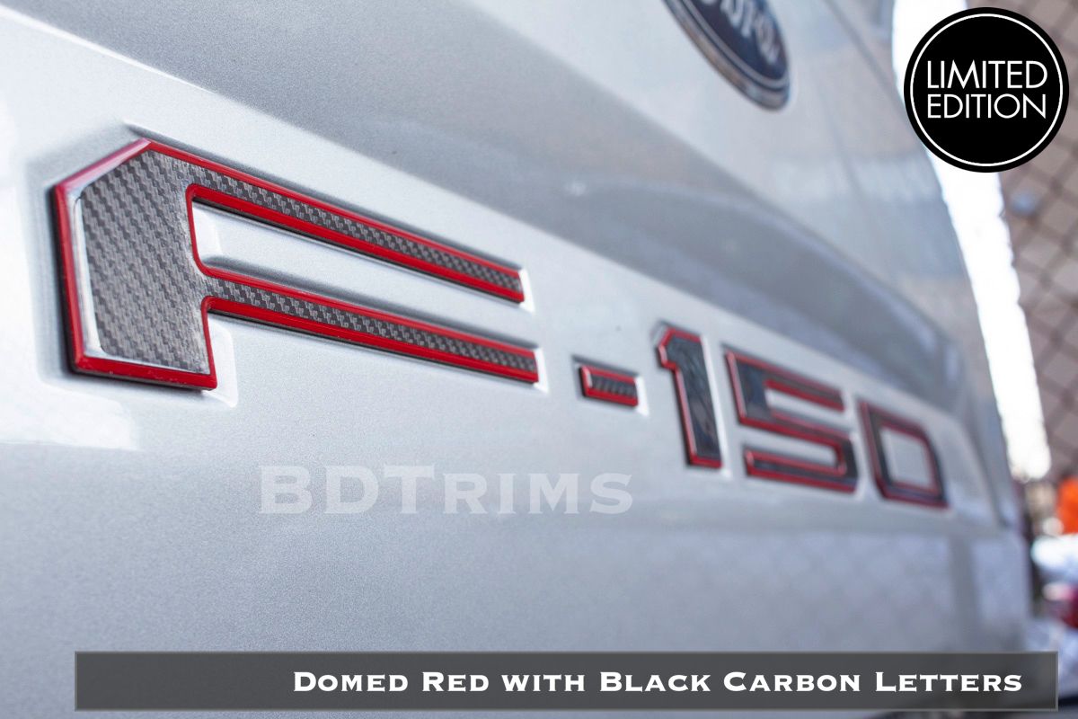 Chrome VUE-CHROME Rear Door Plastic Letters Inserts fits VUE Models BDTrims