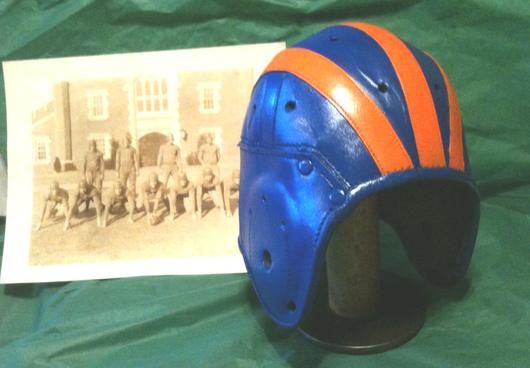 1940 Wisconsin Badger Leather Football Helmet Lg adult