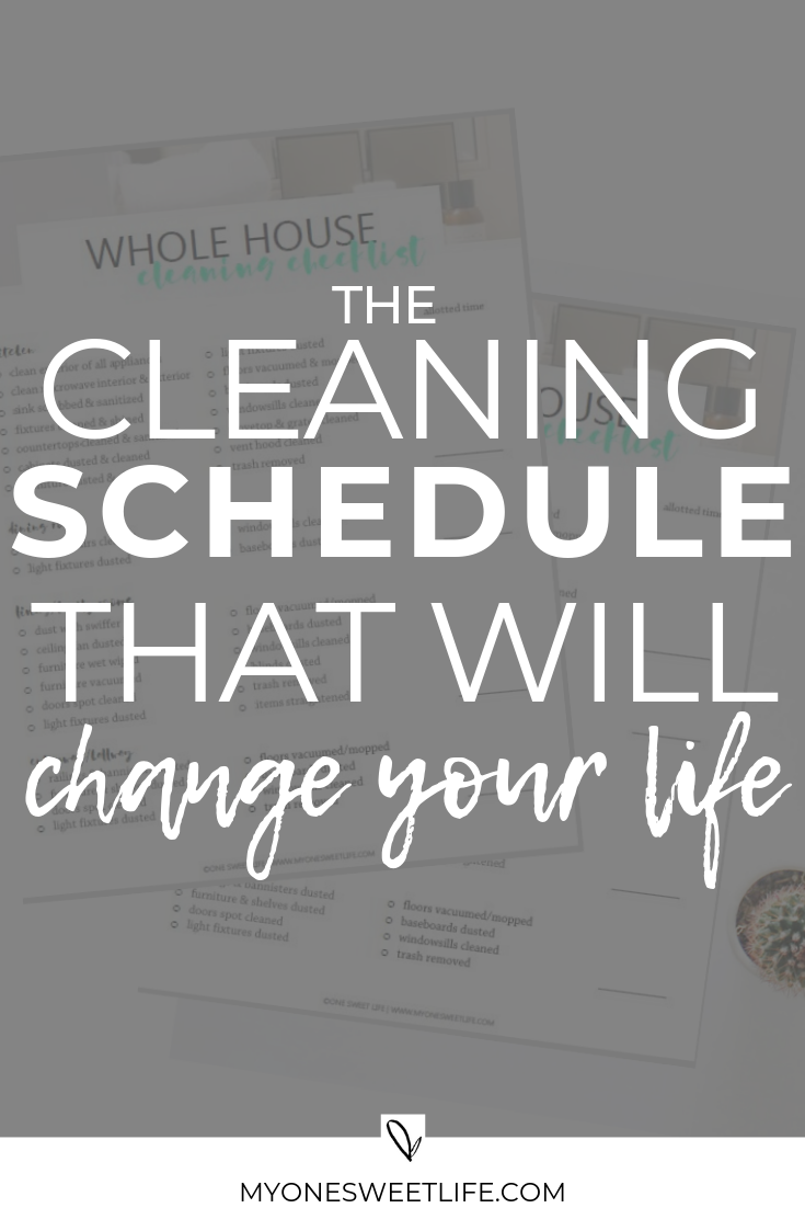 A step-by-step guide on the cleaning process that changed my life. I am a firm believer that this cleaning method can work for anyone, as long as you put in the work and make it work for your own life. via @myonesweetlife Deep Cleaning Tips, House Cleaning Tips, Diy Cleaning Products, Cleaning Solutions, Cleaning Household, Spring Cleaning, Holiday Cleaning, Cleaning Items, Household Cleaners