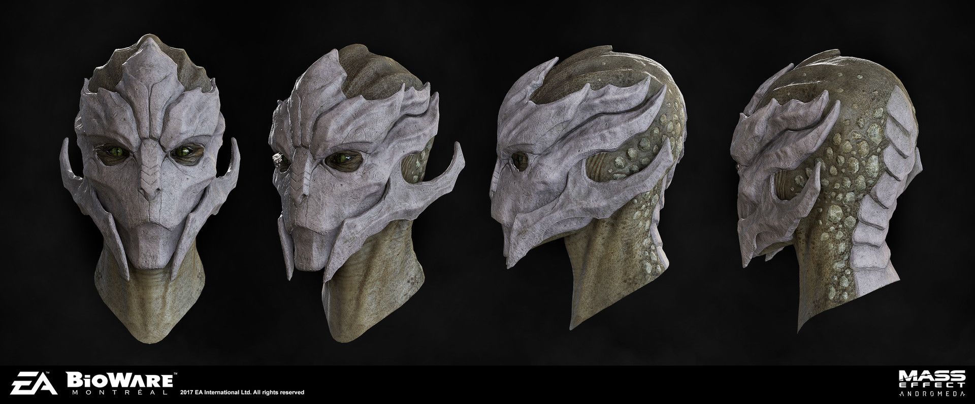 artstation turian female head