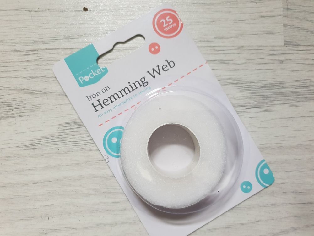 HEM-IT Iron On Hemming Web 4 metres for Sewing Crafts