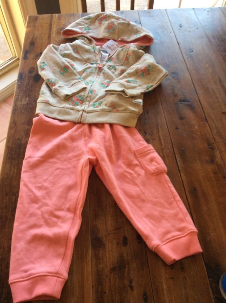 Tiny Little Wonders Size 1 Brand New With Tag Tracksuit Hoodie Girls