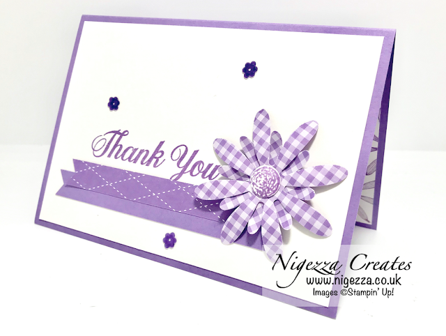 quick daisy thank you card with images cards thank