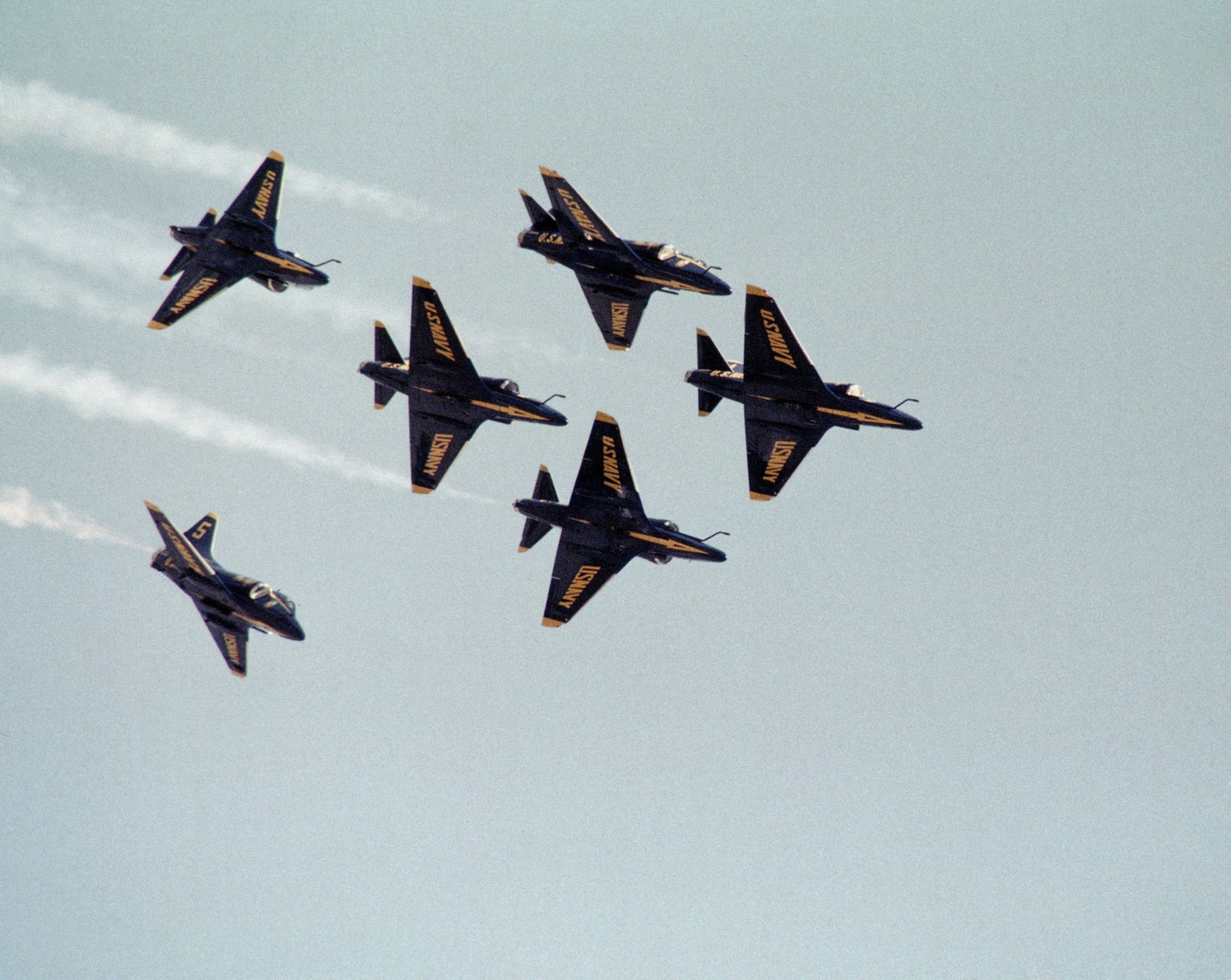 Thunderbirds during practice day for Bulgaria display, 24