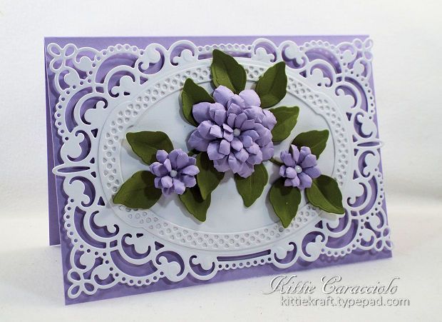 Handmade Paper Flowers With Die Cuts Handmade Paper Flowers With Die Cuts
