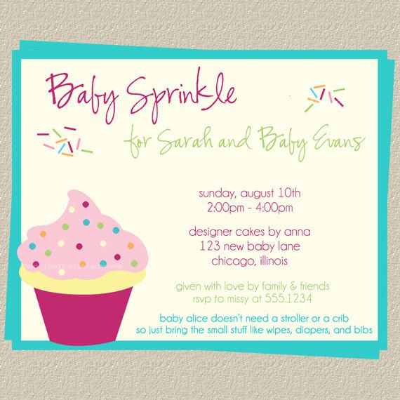 Sprinkle Baby Shower Invitations Cupcake Invites Birthday All Text Is Editable Sweet Treat Instant Fully Invite Sprinkle Baby Shower Invitations