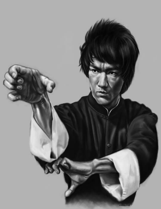 Bruce Lee Black & White Martial Arts Picture MMA Poster Fight Framed Print Bruce Lee Black & White Martial Arts Picture MMA Poster Fight Framed Print