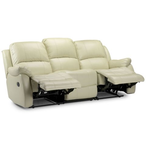 Anton Reclining 3 Seater Leather Sofa Sofasworld 2 Anton Reclining 3 Seater Leather Sofa, 2 Seater Cream Leather Recliner Sofa