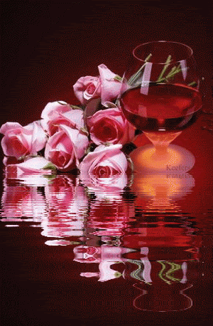 What's Brewing in... The Psychedelic Teapot: Water Reflections | Water reflections, Flowers gif, Beautiful flowers