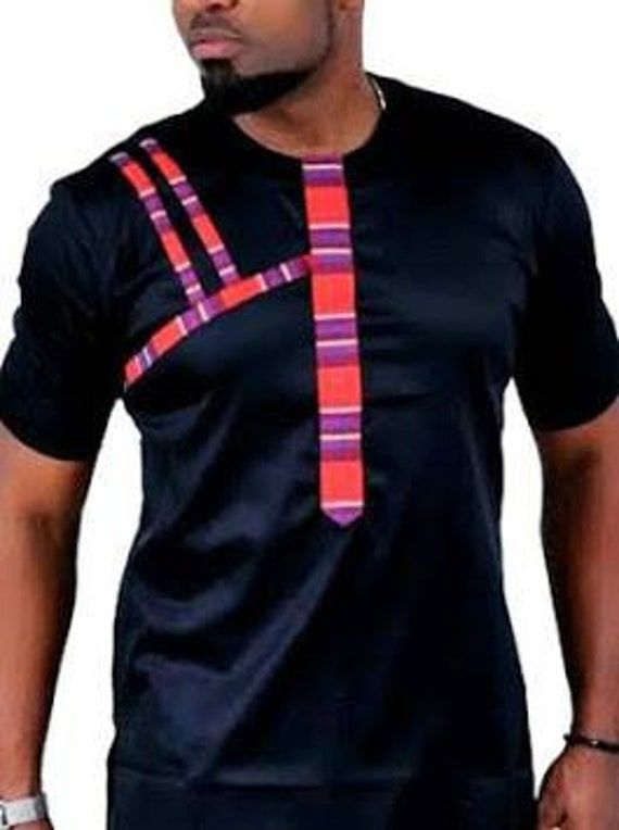 This masterpiece is handmade in West Africa with passion. It is made with high grade material called polish cotton. The fabric feels so cool on the skin in all weather conditions and it does not irritate human skin. This set consists of a matching shirt and pant. The pant is styled in such a way that it can be used for formal and informal events. Since this African suit is made to order, buyers can request for customization to ensure a unique design that is not out there. We have it in different Men African Wear, African Suit, African Shirts For Men, African Dresses Men, African Dashiki, African Attire, African Style, African Women, Nigerian Men Fashion