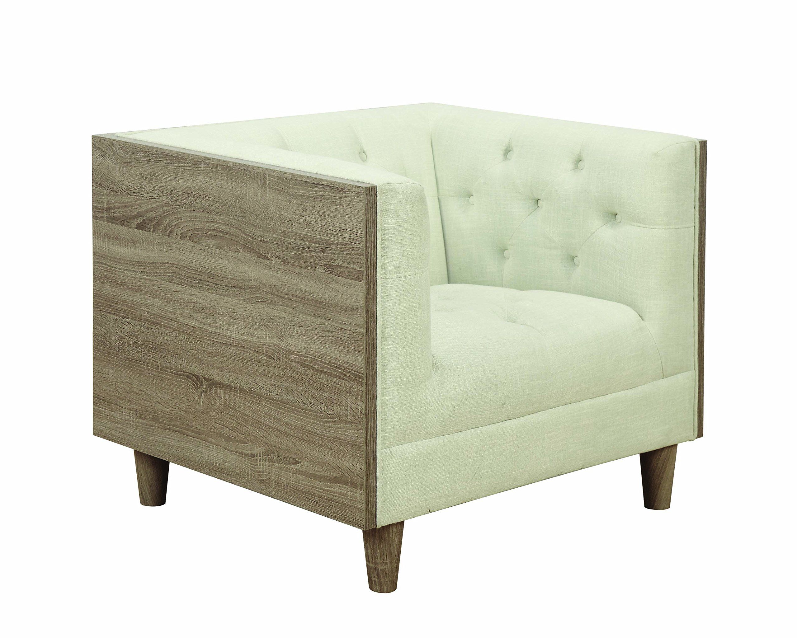 Coaster 506483-CO Fabric Loveseat Cream Finish Coaster 506483-CO Fabric Loveseat Cream Finish