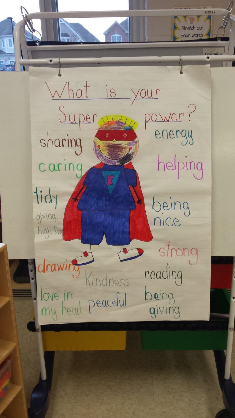 Superhero Activities #superherocrafts anchor chart-superhero #superherocrafts
