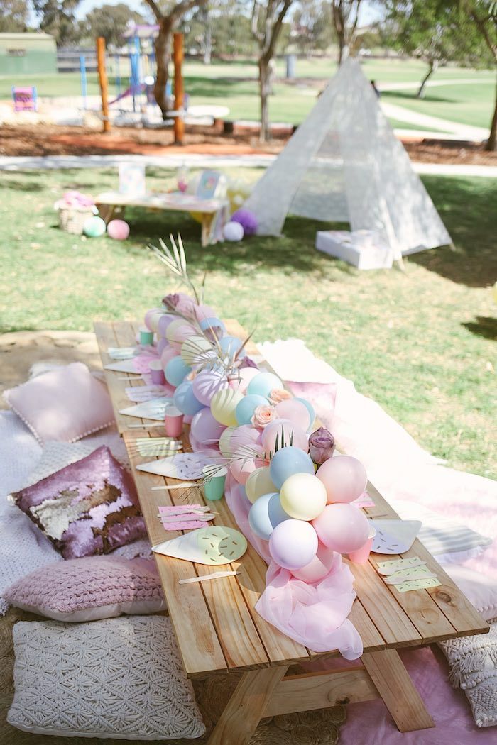 Pastel Sweet 2nd Birthday Party | Kara's Party Ideas