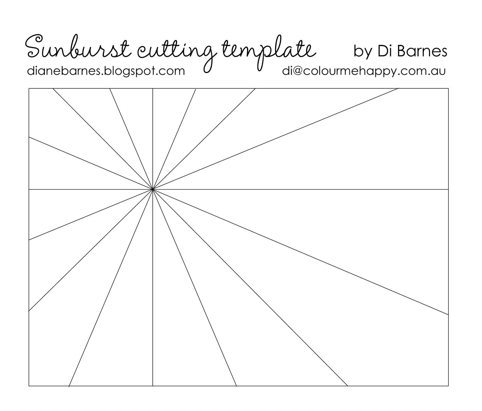 JAI 267 Just add typography - & sunburst template | Card making ...