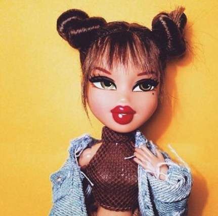 bratz doll with bun