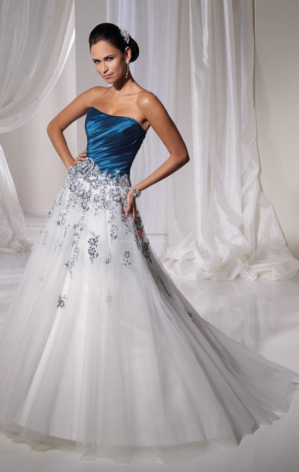 Pin Oleh Jooana Di Wedding Ideas For You 2018 Pinterest Blue 55 Blue Wedding Dress Meaning Cold Shoulder Dresses For Check More At Http