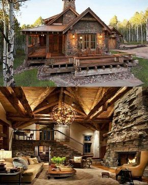 145 Ideen für kleine Blockhäuser - #Blockhäuser #cabin #für #Ideen #Kleine #rustickitchendesigns