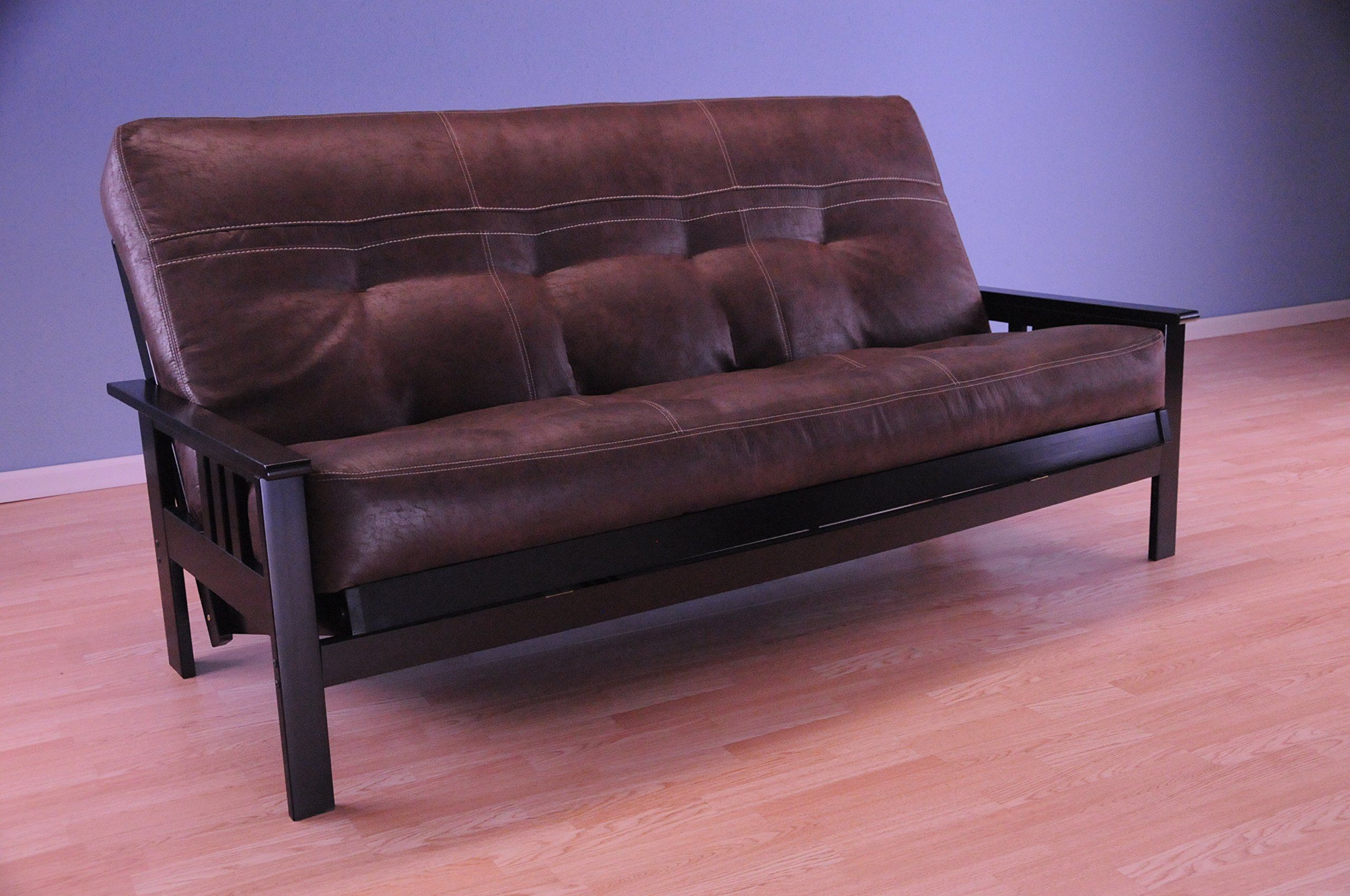 Kodiak Furniture Kfmobkpsbllf5md3 Monterey Futon Set With Black Kodiak Furniture Kfmobkpsbllf5md3 Monterey Futon Set With Black Finish Full Palance Sable Check Out
