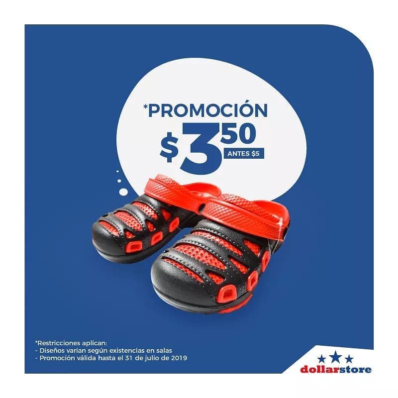 Siguen las promociones de zapatos en todas nuestras sucursales #Dollarstore #Escal� �n #Pla...