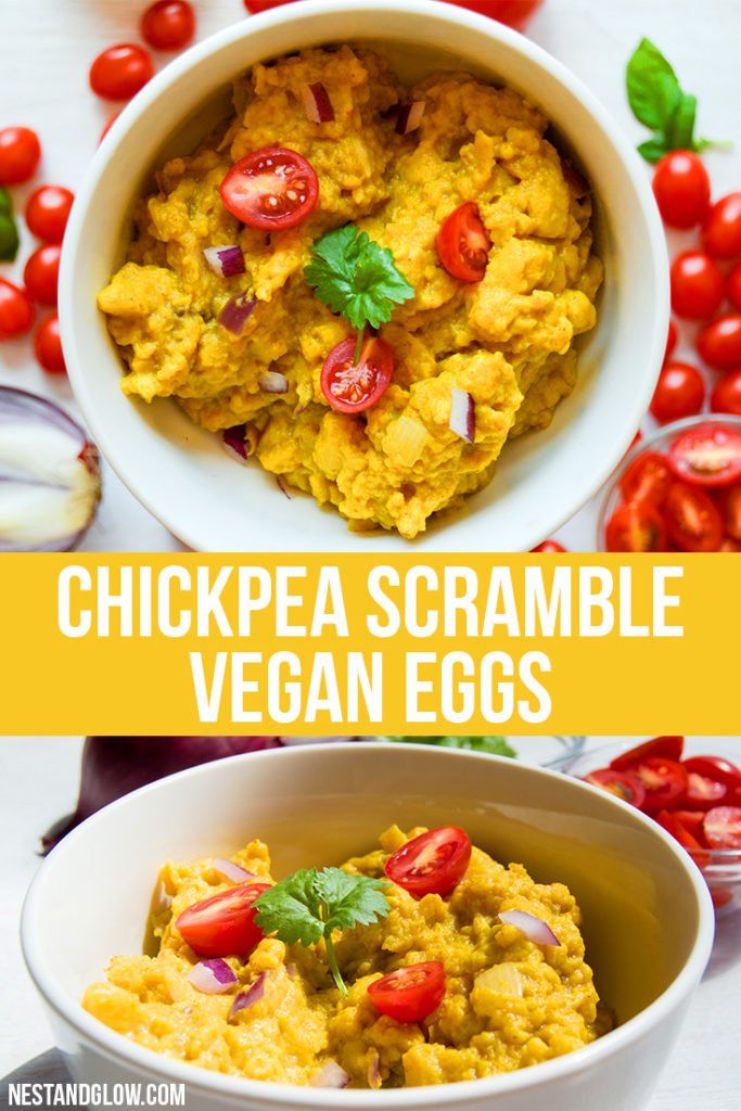 Chickpea Scrambled Eggs Chickpea Scrambled Eggs