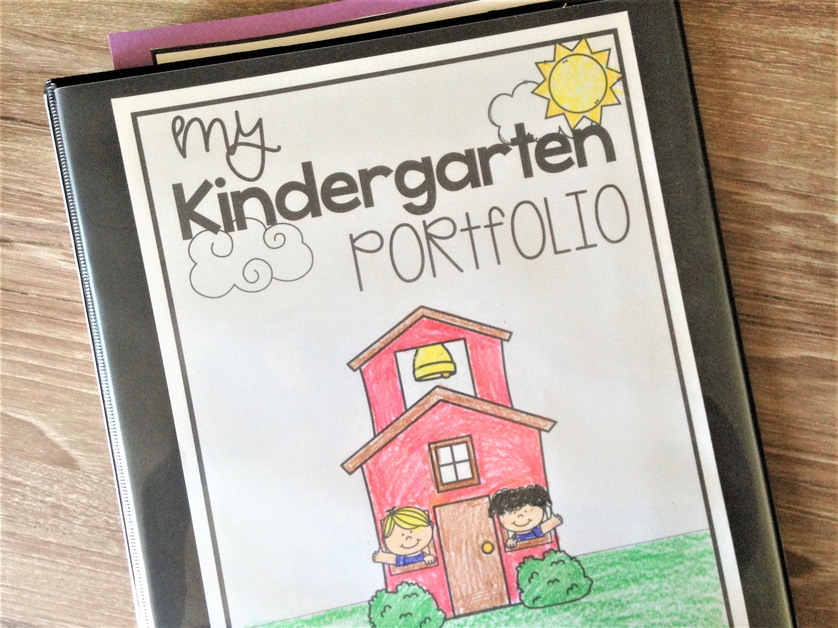 Portfolios are a great way to show growth throughout the year