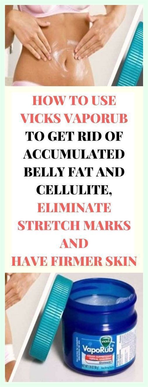 How To Lose Belly Fat With Vicks Vaporub Vicks VapoRub Uses | Vicks vaporub, Vicks vaporub uses, Belly fat