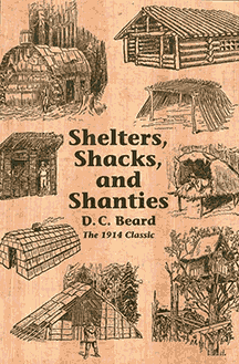 Shelters, Shacks, and Shanties was written and illustrated by Beard in 1914. It has 338 pen and ink drawings, along with instructions for a wide range of shelters, from the simplest and most basic — structures built with nothing but a hatchet — to gradually more elaborate constructions using an axe. It’s addressed to “boys of all ages” and is of special interest to homesteaders or anyone else thinking about putting a simple roof overhead. Survival Shelter, Survival Life, Survival Food, Homestead Survival, Wilderness Survival, Camping Survival, Outdoor Survival, Survival Prepping, Survival Skills