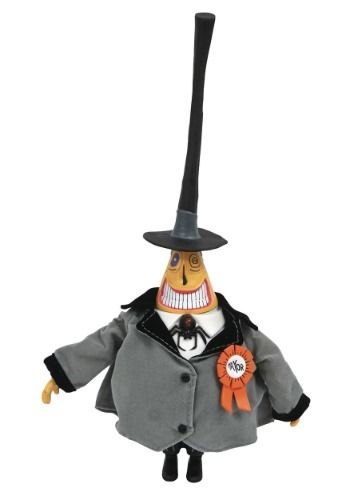 Nightmare Before Christmas Silver Anniversary Mayor Figure Christmas Party Decorations, Christmas Costumes, Vinyl Figures, Action Figures, Nightmare Before Christmas Mayor, Frowny Face, Christmas Diamonds, Jack The Pumpkin King, Diamond Comics