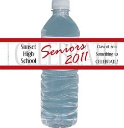 Graduation Class of 2018 Personalized Water Bottle Labels | Personalized water bottle labels ...