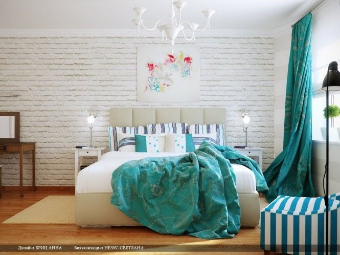 Beautiful Designs By Svetlana Nezus Pinterest White Bedroom Turquoise White Bedroom Decor Scheme