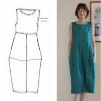 Pattern Reviews> Tessuti> Eva Dress (Eva Dress) #schnittmusterzumkleidernähen