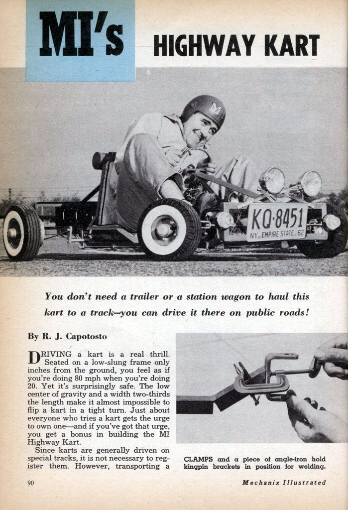 Build Your Own Street Legal Kart Modern Mechanix Buggy Go Build Your Own Street Legal Kart Modern Mechanix