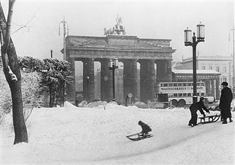 Berlin Brandenburger Tor Im Winter 1940 Berlin Brandenburger Tor Geschichte