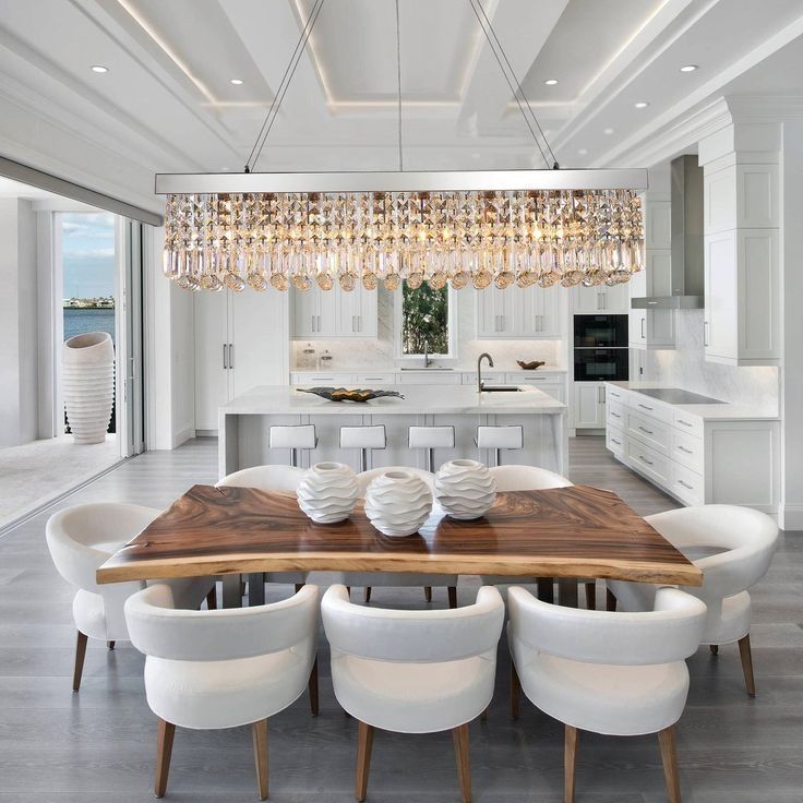 Crystal Chandelier Dining Room Rectangular Raindrop Ceil Beautiful Rooms Remodel Crystal Chandelier Dining Room, Diy Rectangle Crystal Chandelier Dining Room