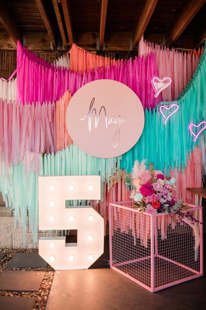 Kara's Party Ideas "I'm Sassy and I know It" Girly Glam 5th Birthday Party | Kara's Party Ideas Birthday Balloons, Birthday Theme, Kids Birthday Party, Card Birthday, Birthday Greetings, Girl Party, Happy Birthday, Bday, Birthday Ideas For Girls